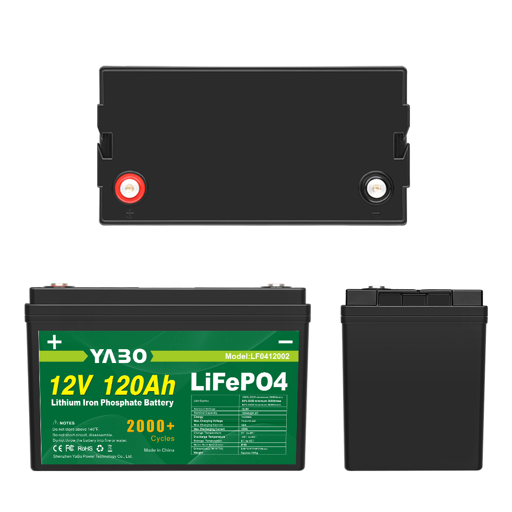 12V 120Ah LiFePO4 for Yachts Deep-cycle LFP Battery